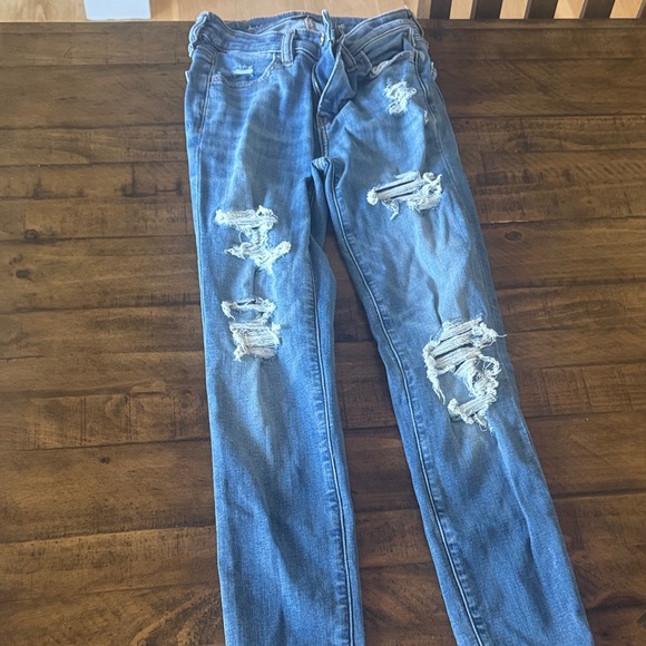 AE Ne(X)T Level Ripped Low Rise Jegging - Picture 4 of 5